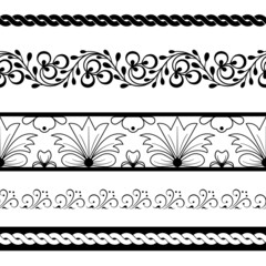 ornamental border set
