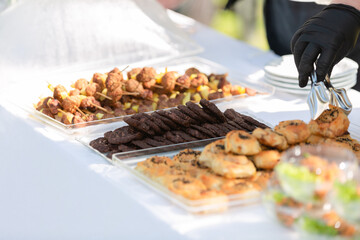 food snacks served in celebration party Organization