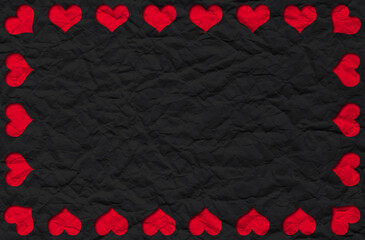 valentines day red heart on black background valentine's day Birthday birthday celebration compliment