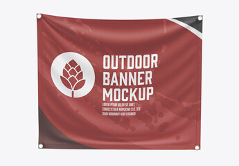 Outdoor Banner Mockup