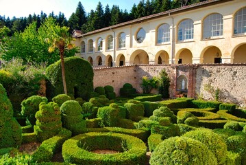 Gardens of the Trisulti's charterhouse