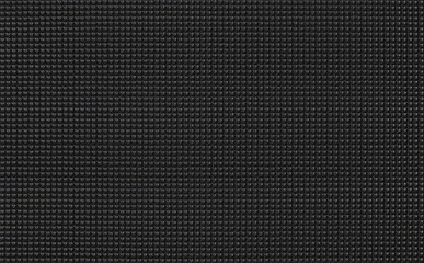 Seamless texture background, black nylon surface, durable weaving threads 
