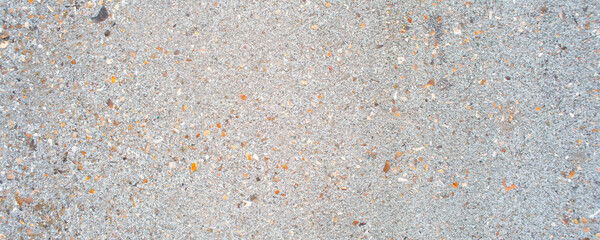 fond mur en béton, gravier, large, panorama