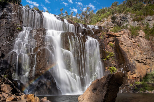 Beautiful MacKenzie falls in Grampians National Park, Victoria, Australia
