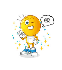 emoticon head cartoon agree mascot. cartoon vector