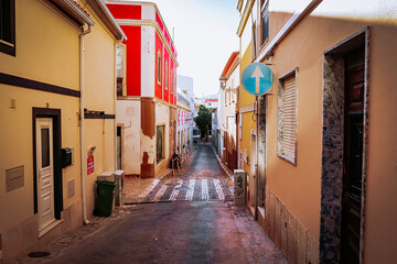 Lagos Old Town in Portugal Algarve