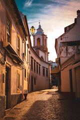 Lagos Old Town in Portugal Algarve