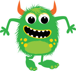 Fototapeta premium Cute Monster