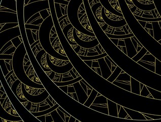 Imaginatory fractal abstract background Image