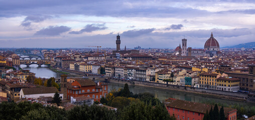 Obraz premium City of Florence in Italy Tuscany - travel photography