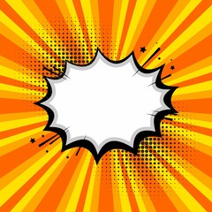 Blank comic background