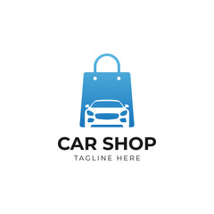 Car Shop logo design template