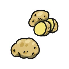 じゃがいものイラスト