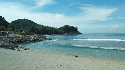 Obraz premium lovely beach on Aceh Land