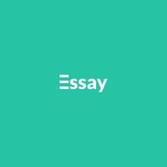 essay wordmark logo