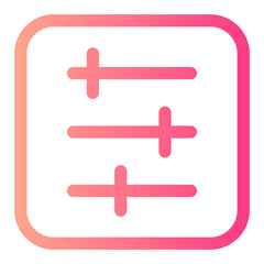 filter gradient icon