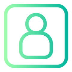 profile gradient icon