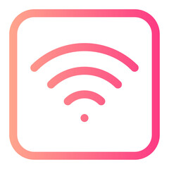 wifi gradient icon