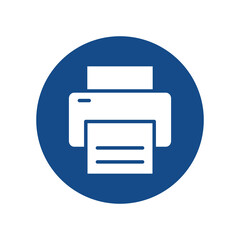 Printer Vector icon which is suitable for commercial work and easily modify or edit it

