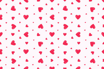 love seamless pattern for valentine's day