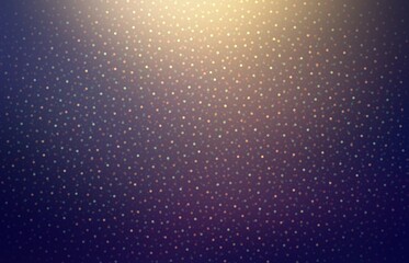 Glittering sparkles on dark toned background. Low light festive textured template.
