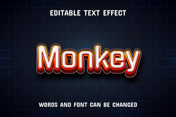 Peach text - editable text effect