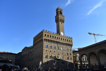 Fototapeta na wymiar Palace in Florence, Italy