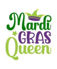 Mardi Gras SVG Bundle, SVG Cut Files, commercial use, instant download, printable vector clip art, Fat Tuesday Carnival, Beads Bling, eads and Bling It's a Mardi Gras Thing Funny Fat Tuesday Phrase T-