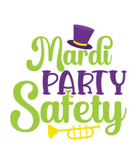 Mardi Gras SVG Bundle, SVG Cut Files, commercial use, instant download, printable vector clip art, Fat Tuesday Carnival, Beads Bling, eads and Bling It's a Mardi Gras Thing Funny Fat Tuesday Phrase T-