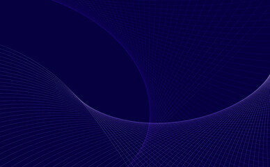 Wave blue lines, for background and wallpaper