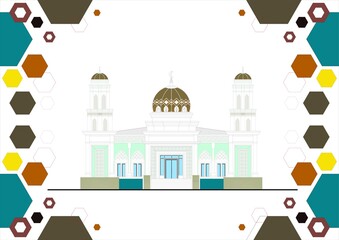 religious architectural design front view