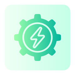 power supply gradient icon