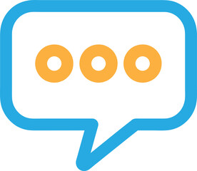 Speech bubbles icon sign symbol design