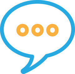 Speech bubbles icon sign symbol design