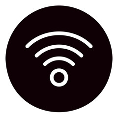 wifi glyph icon