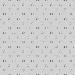 seamless pattern of ice cubes on a gray background