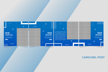 Fashion sale banner for social media carousel premium © User 5737299