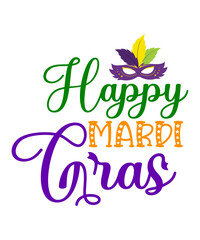 Mardi Gras SVG Bundle, SVG Cut Files, commercial use, instant download, printable vector clip art, Fat Tuesday Carnival, Beads Bling, eads and Bling It's a Mardi Gras Thing Funny Fat Tuesday Phrase T-