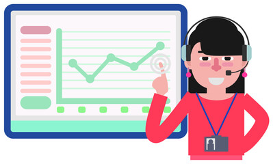 Business related illustrations for various graphic design and advertising applications.