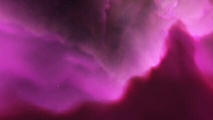 Space background with realistic nebula and shining stars. Colorful cosmos with stardust and milky way. Magic color galaxy. Infinite universe and starry night. 3d render