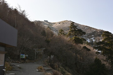 Obraz premium 日本百名山 四国剣山