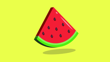 watermelon vector illustration