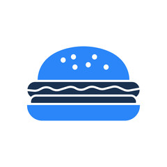 Burger Isolated Vector icon which can easily modify or edit

