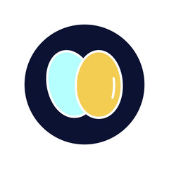 Egg Isolated Vector icon which can easily modify or edit

