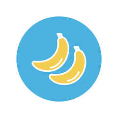Banana Isolated Vector icon which can easily modify or edit