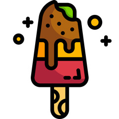 popsicle line icon