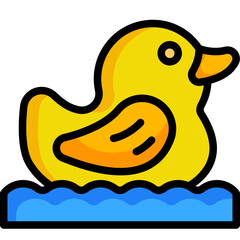duck line icon