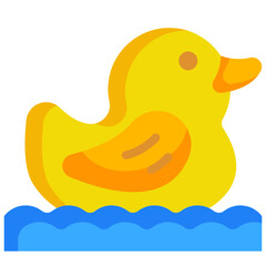 duck flat icon