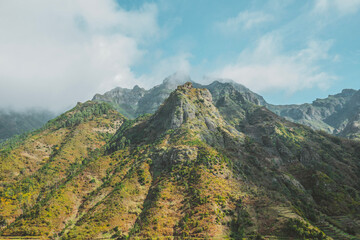 mountain in the mountains