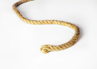 Bold Rope isolated on white background